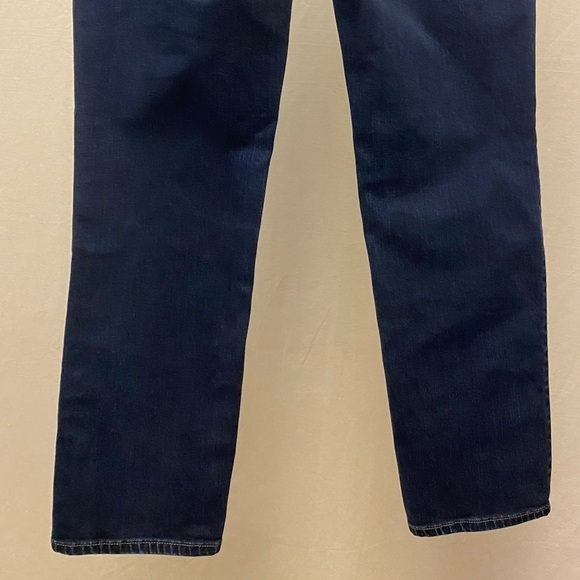 Talbots 8 Straight Jeans Flawless Five Pocket Mid Rise Womens Stretch Dark - Picture 7 of 13